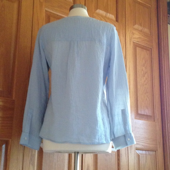 VINCE CAMUTO-Crinkle Utility Shirt -Excellent Cond - Picture 2 of 5